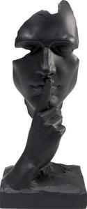 Ukrasna figura Quiet Face black 31cm