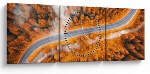 Slika - Planinski put (sa satom) (90x30 cm)