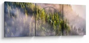 Slika planinskog krajolika (sa satom) (90x30 cm)