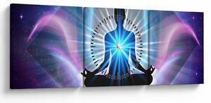Slika - Meditacija (sa satom) (90x30 cm)