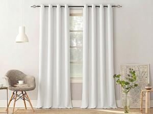 Zavjesa OXFORD LIGHT 140x250 cm, bijela Sistem za vješanje: Traka za nabiranje
