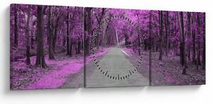 Slika - Put kroz park (sa satom) (90x30 cm)