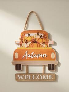 Sinsay - Zidna dekoracija – auto s natpisom „Autumn Welcome”