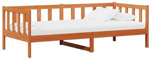 Dnevni krevet s madracem Vosak smeđa i bijela 90 x 200 cm - Smeđa / 90 x 200 cm