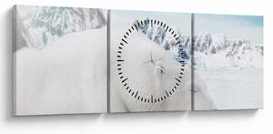 Slika - Polarni medvjed (sa satom) (90x30 cm)