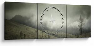 Slika - Krajolik prije oluje (sa satom) (90x30 cm)