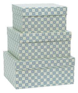 Poklon kutije u setu 3 kom 14x18 cm Quadrilobe – Kartos