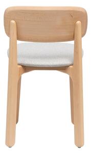 Set od 2 blagovaonske stolice od bukve sa sivim sjedištem Bonami Selection Miko