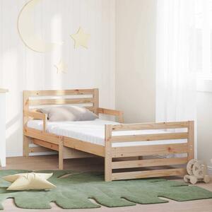 Krevet s produžetnim madracem s uzglavljem Smeđa 80 x 200 cm - Smeđa / 80 x 200 cm
