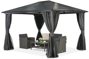Moderna vrtna sjenica Santiago Premium 3x3,6 m Garden Point antracit