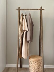 Smeđi stalak za odjeću od borovine Hongi - Karup Design