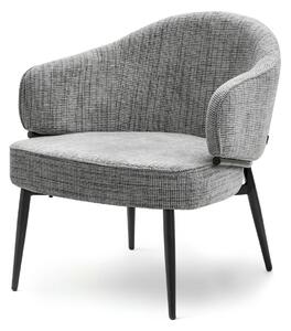 Zondo.hr Fotelja Alfredo (siva + crna). Akcija -20%. 1109868