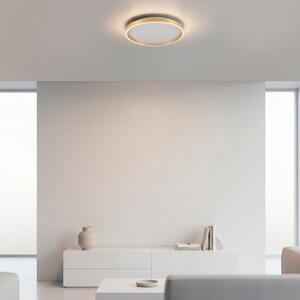 JUST LIGHT. GmbH LED stropna svjetiljka Madlen, zlatne boje, Ø 40 cm, aluminij, 3000 K, prigušiva, prigušiva, Zlato / mjed, Dnevni boravak/blagovaonica, Metal