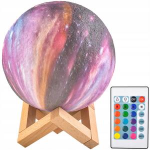 LED RGB 3D Mjesec s daljinskim upravljačem od 20 cm