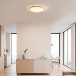 JUST LIGHT. GmbH LED stropna svjetiljka Madlen, zlatne boje, Ø 60 cm, aluminij, 3000 K, dimabilna, prigušiva, Zlato / mjed, Dnevni boravak/blagovaonica, Metal