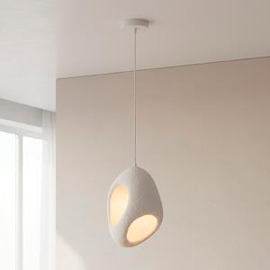 JUST LIGHT. GmbH Artoni viseća svjetiljka, bijela, plastika, E27, prigušiva, Bijela, Dnevni boravak/blagovaonica, Plastika