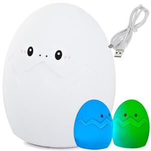 LED RGB baterija mekana dječja lagana dodir 1200mAh USB jaje