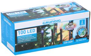 Novogodišnji lanac svjetla 100 LED RGB boja 7,5m Vanjska akcija