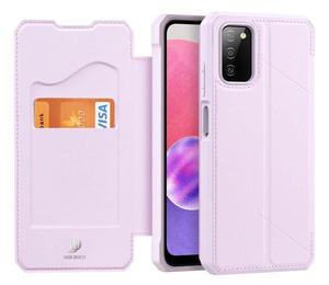 Case Skin X Polica za knjige za Samsung Galaxy A03s Pink