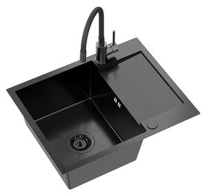 Čelični sudoper LUKE 116 Black