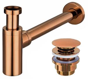 Umivaonik Siphon Klik-Klak Univerzalno Copper