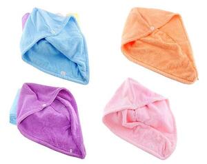 Ručnik za kosu iz mikrovlakana turban 55 cm