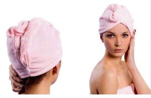 Ručnik za kosu iz mikrovlakana turban 55 cm