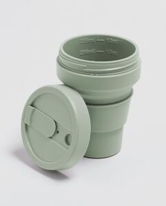 Zelena putna šalica Stojo Pocket Cup Sage, 355 ml