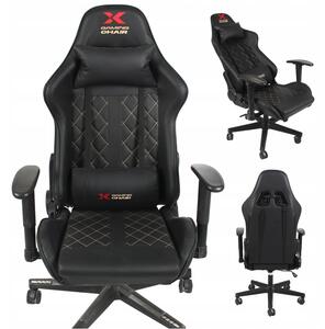 Xgaming Xcom2 gaming stolica crno - zlatna