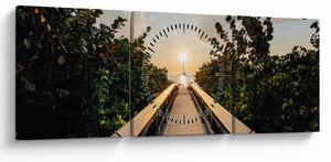 Slika - put do sunca (sa satom) (90x30 cm)