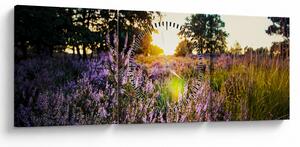 Slika polja lavande (sa satom) (90x30 cm)