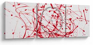 Slika tehnikom drippinga (sa satom) (90x30 cm)