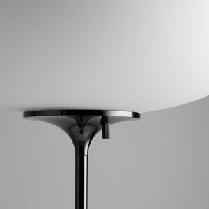 GUBI Stemlite podna lampa, crno-kromirana, visina 110 cm, prigušljiva, prigušiva, Metalik, Dnevni boravak/blagovaonica, Metal