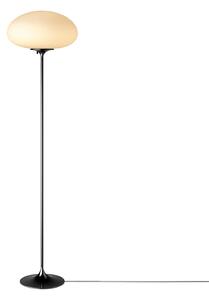 GUBI Stemlite podna lampa, crno-kromirana, visina 150 cm, prigušljiva, prigušiva, Metalik, Dnevni boravak/blagovaonica, Metal