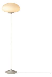 GUBI Stemlite podna lampa, šljunčano siva, visina 150 cm, prigušljiva, prigušiva, Sivo, Dnevni boravak/blagovaonica, Metal