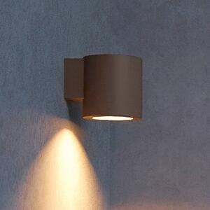 Philips Fylx vanjska zidna svjetiljka, smeđa, metal, IP44, GU10, prigušiva, Smeđa / hrđa, Aluminij