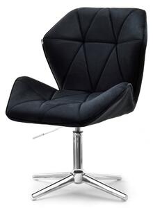 Zondo.hr Fotelja Velma S (crna + krom). Akcija -20%. 1110436