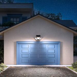 Philips Zyren LED solarna lampa, crna, 5.000 K, senzor, IP65, Crno, Plastika
