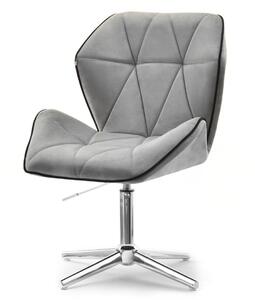 Zondo.hr Fotelja Velma S (siva + krom). Akcija -20%. 1110460