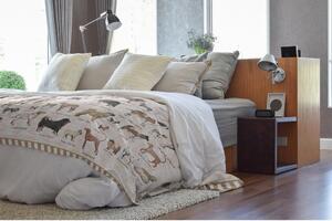 Prekrivač za bračni krevet 170x240 cm Dog Types – Little Nice Things