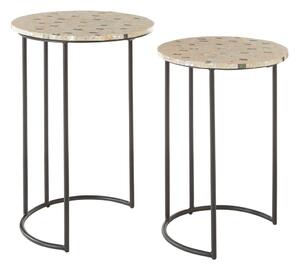 Okrugli pomoćni stolići u setu 2 kom ø 38 cm Halle – Premier Housewares