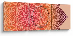 Slika - Mandala art (sa satom) (90x30 cm)