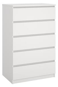 Bijela komoda 77x121x50 cm Naia – Tvilum