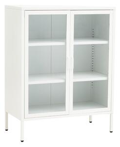 Bijela željezna vitrina 80x102x40 cm Acier – Premier Housewares