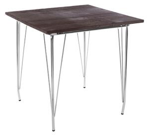 Blagovaonski stol od čvrstog brijesta ø 80 cm District – Premier Housewares