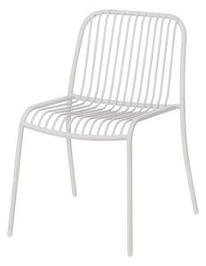 Svijetlo siva metalna vrtna stolica Yua Wire – Blomus