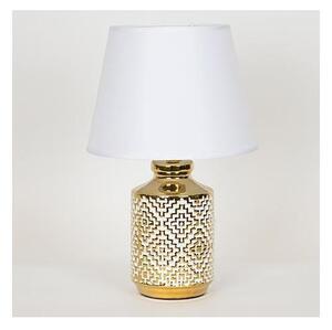 Stolna lampa 1xE14/40W/230V bijela/zlatna