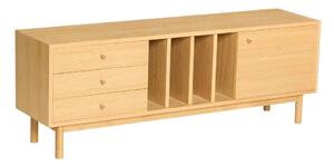Komoda u dekoru hrasta u prirodnoj boji 140x50x37 cm Nobby – Hübsch
