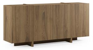 Komoda u dekoru hrasta u prirodnoj boji 180x79x40 cm Volia – Marckeric