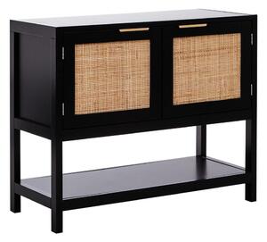 Crna komoda 85x73x38 cm Sherman – Premier Housewares